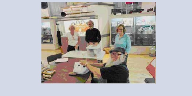 Left to right: Left to right: Marianne Stepanick, Edson Boumm Glenda Rose, John Desjardins.