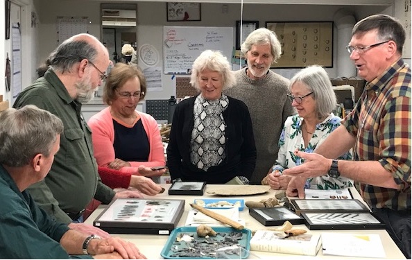 Left to right: Jim Wicks, Craig Nelson, Claudia Gruss, 
                                     Marianne Stepanik, Edson Bourne, Sandy Distefano, Tom Ford.